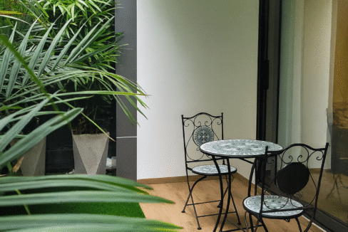 Patio Moderne avec Salon Extérieur